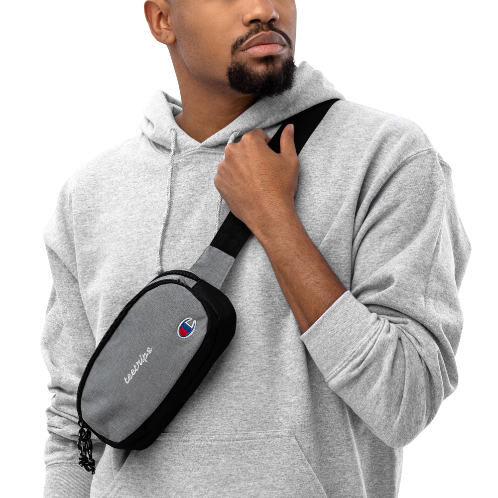 Customizable Champion Fanny Pack - Slant Font