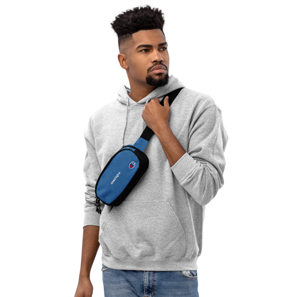 Customizable Champion Fanny Pack - Slant Font