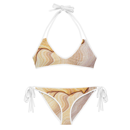 Reversible Sand Gem Tie-Up Bikini